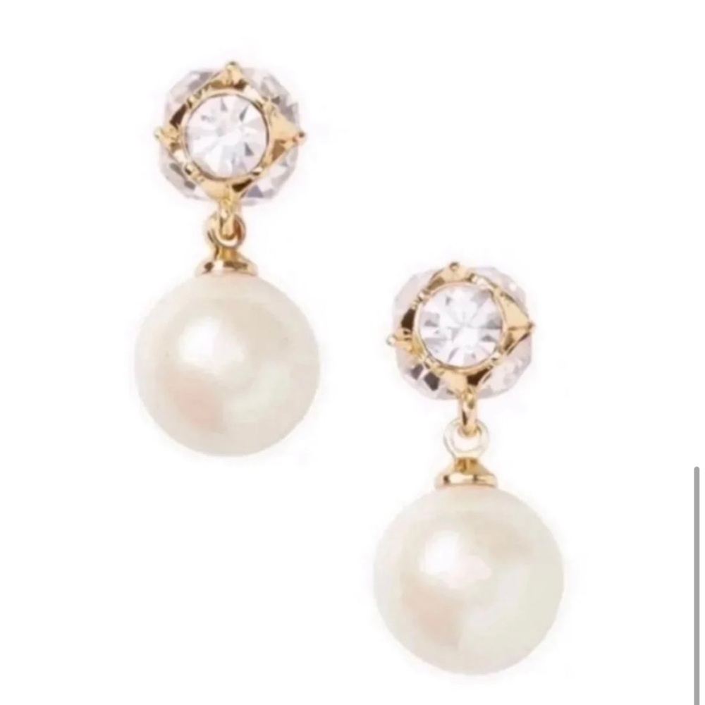 Kate Spade marmalade pearl drop earring